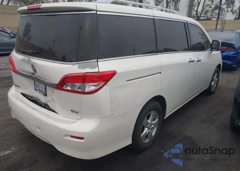 2014 Nissan Quest Sv z USA, uszkodzony, nr VIN JN8AE2KP7E9100289